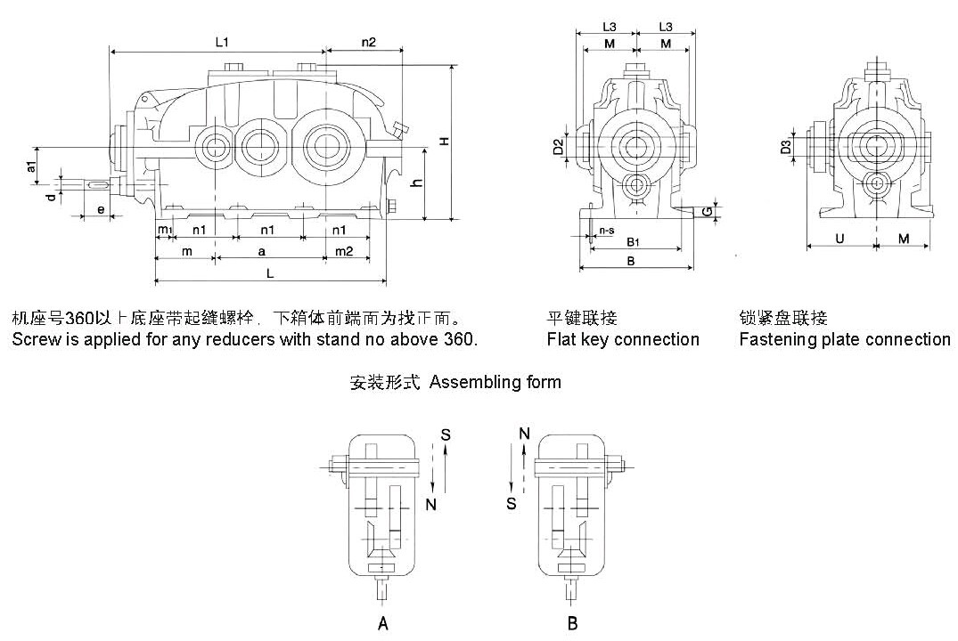 DFY(DFYK)系列硬齒面減速機 DFY(DFYK)系列硬齒面減速機